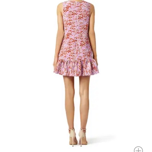 Floral Sleeveless Dress in Pink and Red - Picture 4 of 6